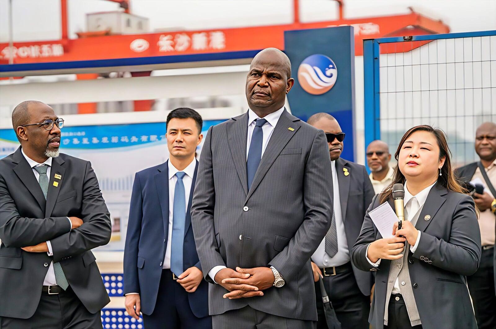 Visita ao Porto de Changsha